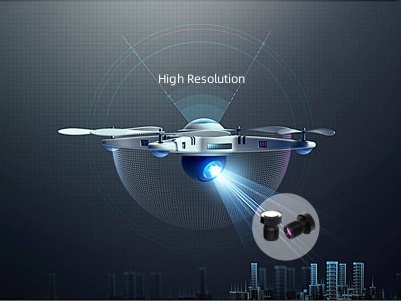 Sind die optischen Eigenschaften des Drone-Objektivs blendfrei?