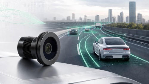 ADAS camera lens for automotive driving safety